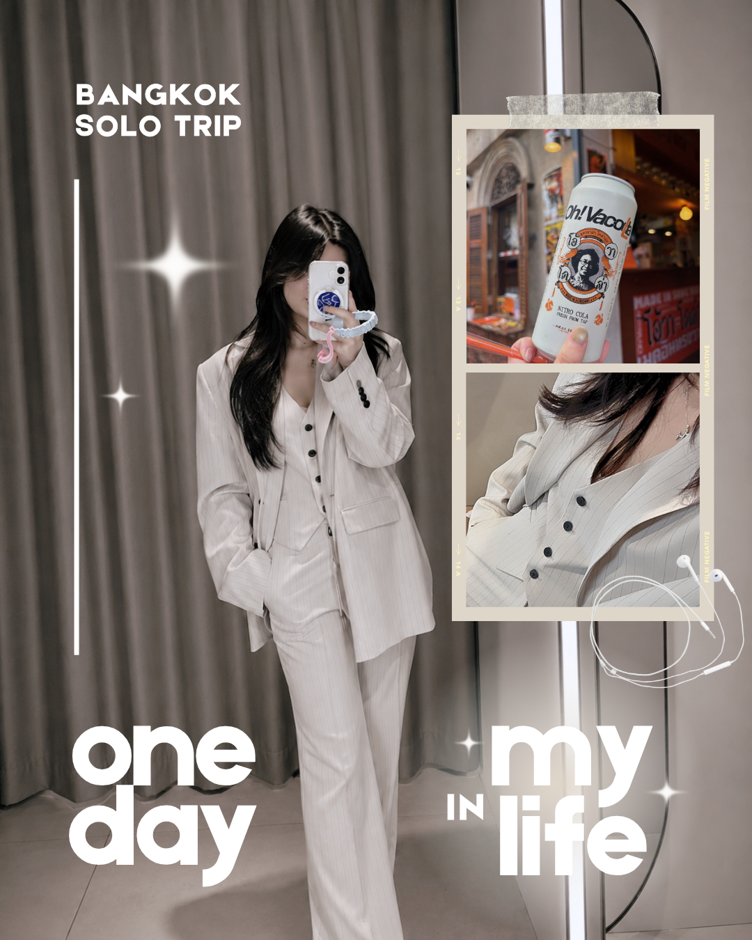 Bangkok Solo Trip — one day in my life