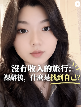 沒有收入的旅行：裸辭後，什麼是找到自己？